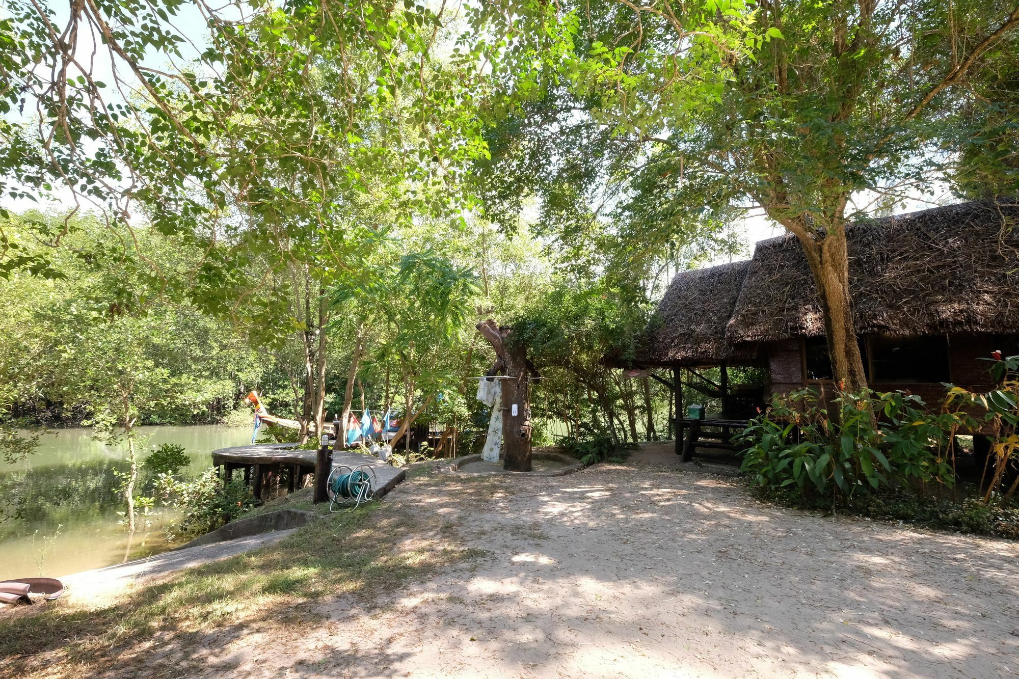 Fisherman'S Hut , ขนำชาวเลโฮมสเตย์ Pak Meng Exterior photo